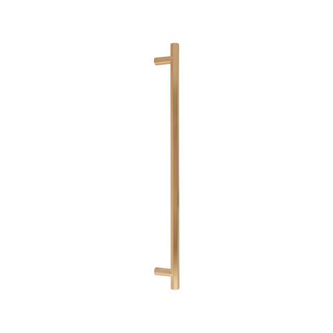 EMTEK MOD HEX APP PULL 18"  US4 - SATIN BRASS