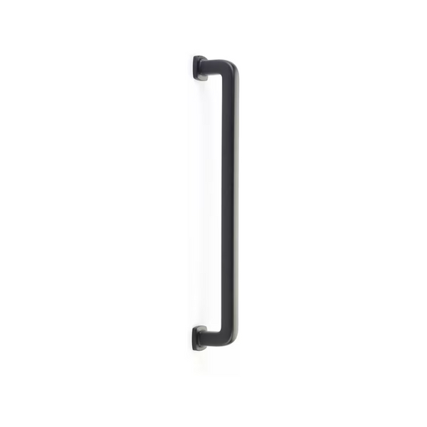 EMTEK WESTRIDGE APP PULL 18"  US19 - FLAT BLACK