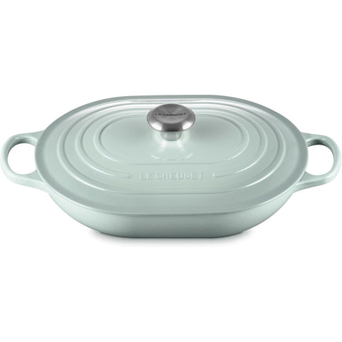Le Creuset 3.75 qt. Signature Oval Casserole, Sea Salt