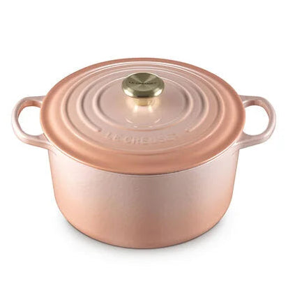 Le Creuset 6.5 qt. Signature Deep Round Oven - Peche