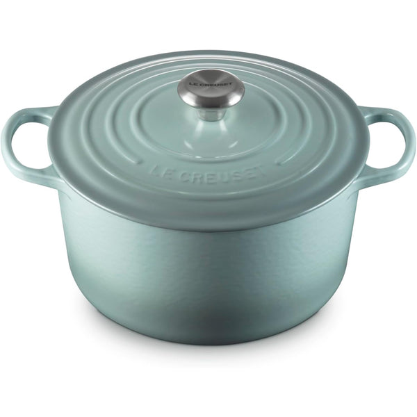 Le Creuset 6.5 qt. Signature Deep Round Oven - Sea Salt