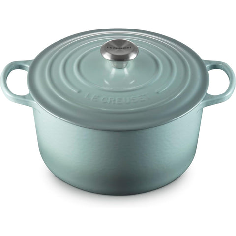Le Creuset 6.5 qt. Signature Deep Round Oven - Sea Salt