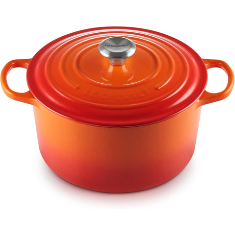 Le Creuset 6.5 qt. Signature Deep Round Oven - Flame