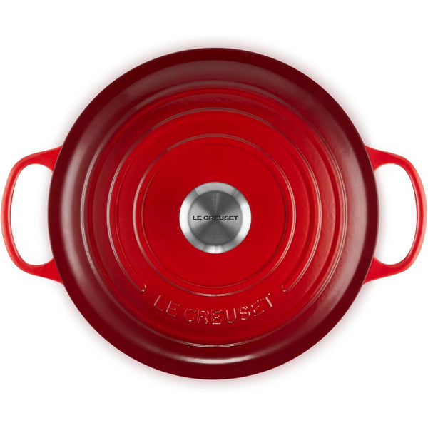 Le Creuset 6.5 qt. Signature Deep Round Oven - Cerise