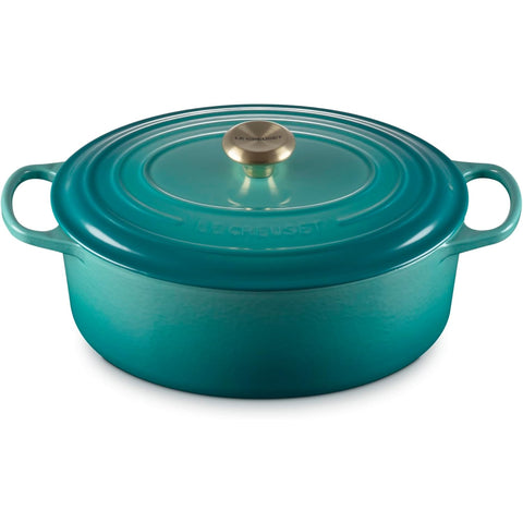 Le Creuset 6.75 qt Signature Oval Dutch Oven - Riviera