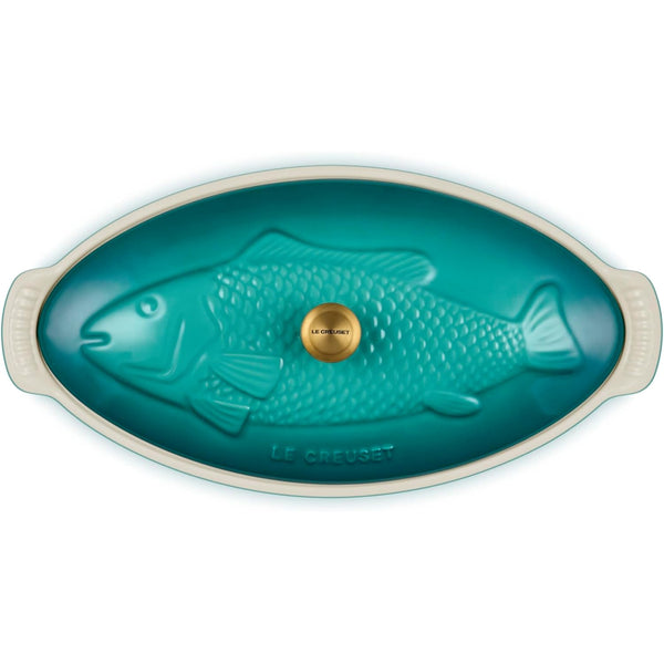 Le Creuset 1.7 qt. Heritage Fish Baker - Riviera