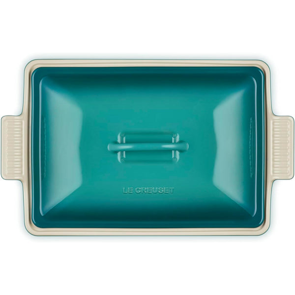 Le Creuset 4 qt. Heritage Covered Rectangular Casserole - Riviera