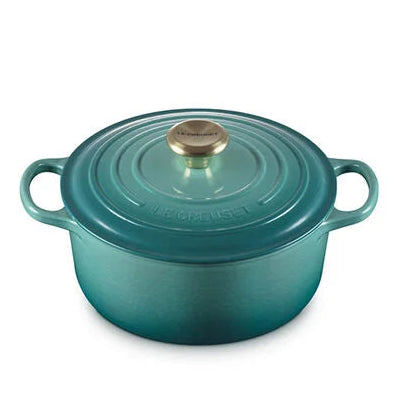 Le Creuset 4.5 qt Signature Round Dutch Oven - Riviera