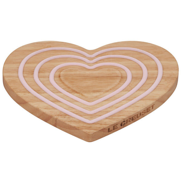 Le Creuset Heart Shaped Magnetic Wooden Trivet
