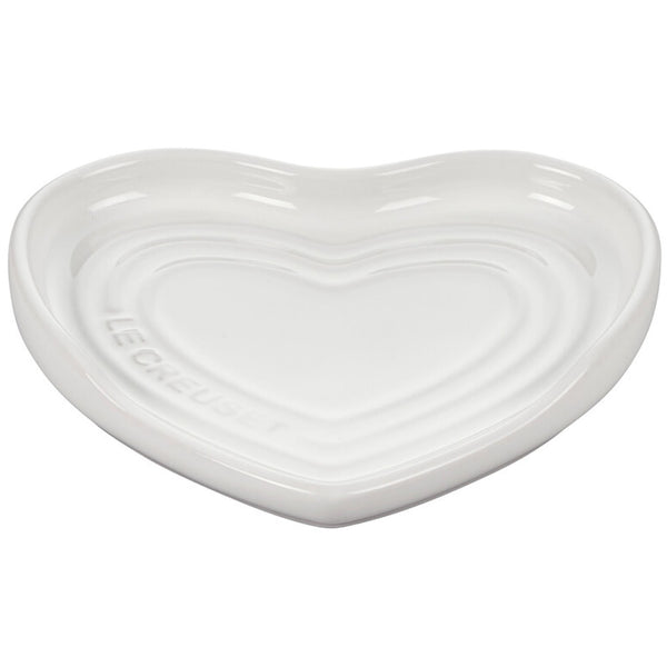 Le Creuset Heart Spoon Rest - White