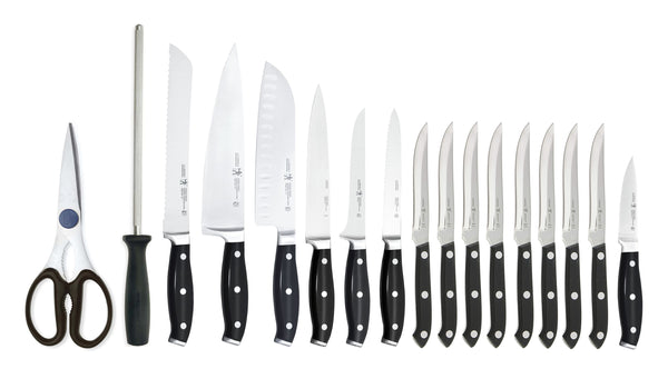 J.A. Henckels International Forged Premio 18-Piece Knife Block Set