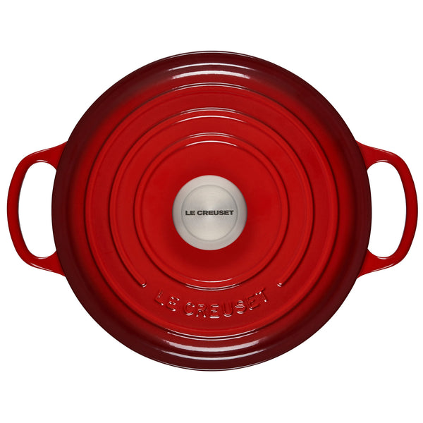 Le Creuset 4.5 qt. Signature Round Dutch Oven - Cerise