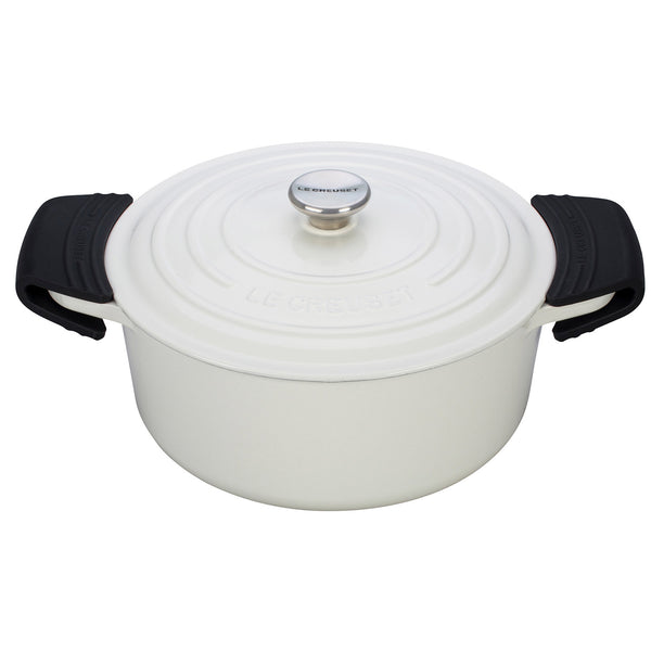 Le Creuset Silicone Handle Grips, Set Of 2 - Black