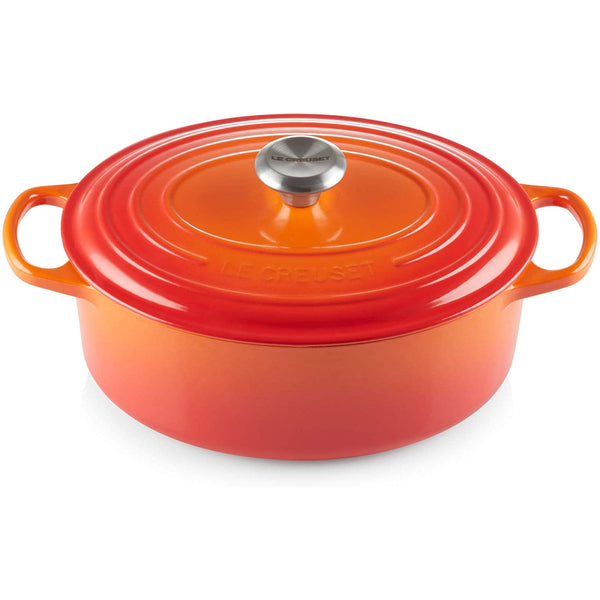 Le Creuset 15.5-Quart Oval Dutch Oven - Flame