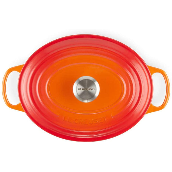 Le Creuset 15.5-Quart Oval Dutch Oven - Flame