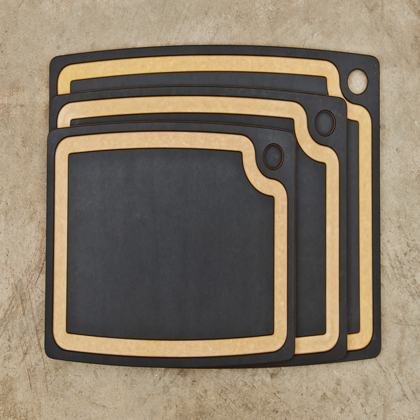 EPICUREAN GOURMET SERIES 19.5'' X 15'' CUTTING BOARD - SLATE/NATURAL