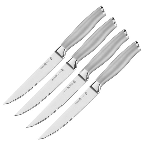 J.A. HENCKELS INTERNATIONAL MODERNIST 4-PIECE STEAK KNIFE SET
