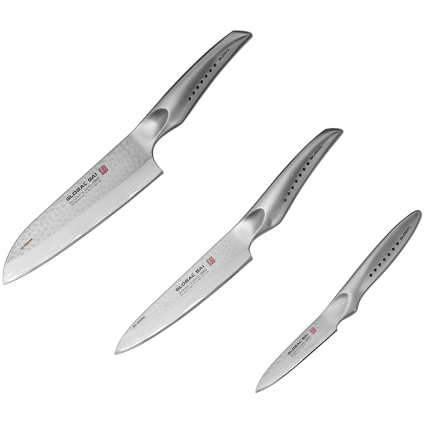 GLOBAL SAI 3-PIECE KNIFE SET