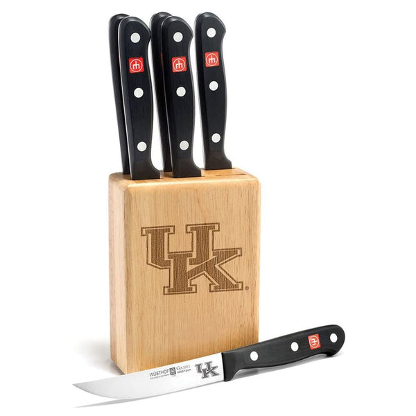 Wusthof Gourmet 7 Pc. Kentucky Steak Knife Block Set