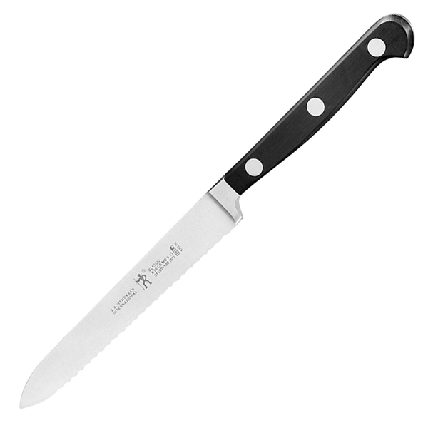J.A. HENCKELS INTERNATIONAL CLASSIC 5'' SERRATED UTILITY KNIFE