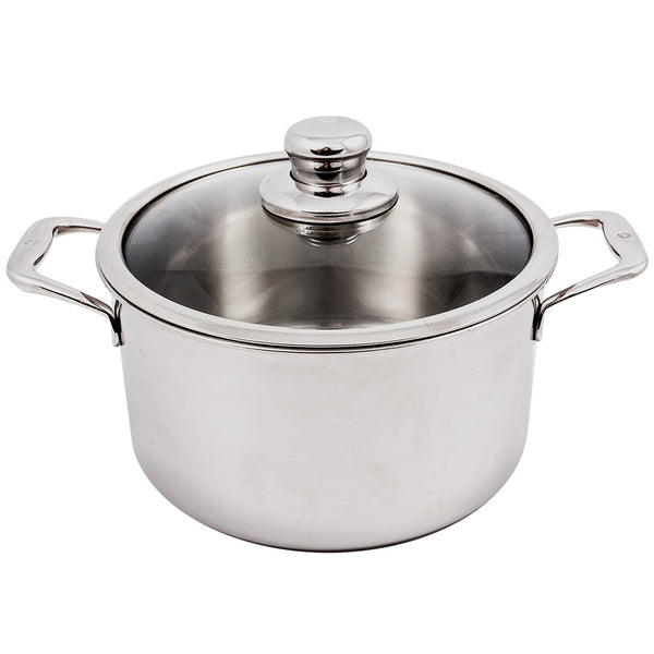 Swiss Diamond Premium Clad 6.3-Quart Dutch Oven W/ Lid