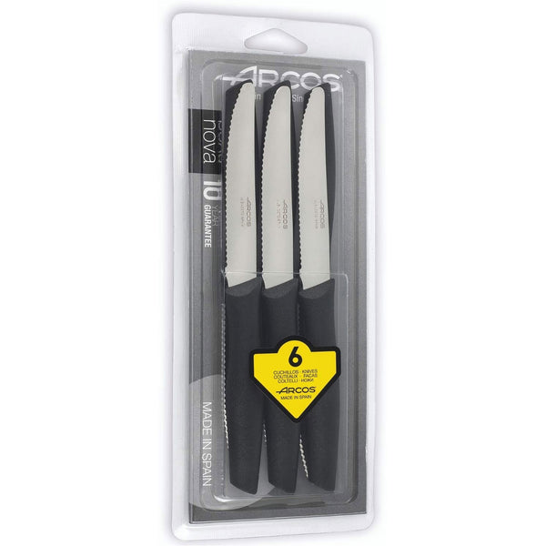 Arcos Nova 6 Pcs. Table Knife Set