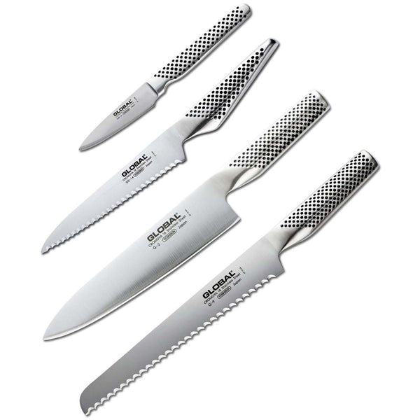 GLOBAL CLASSIC LUDO 4-MUST HAVE KNIFE SET
