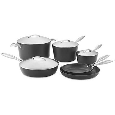 SCANPAN PROFESSIONAL 10-PIECE COOKWARE SET