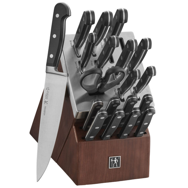 J.A. HENCKELS INTERNATIONAL CLASSIC 20-PIECE SELF-SHARPENING KNIFE BLOCK SET