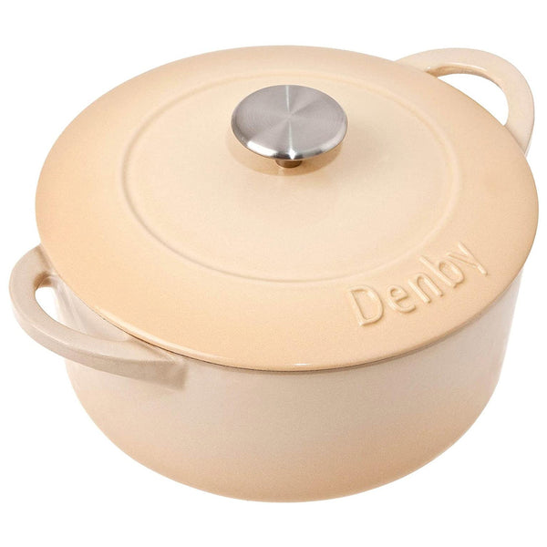 Denby Barley Round Oven - Beige