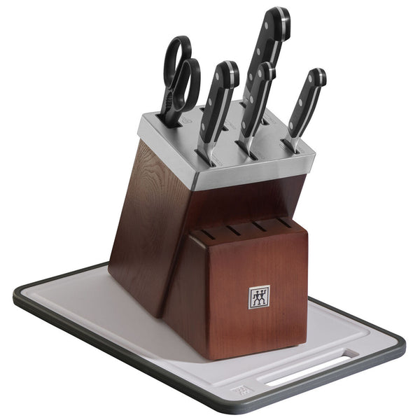 Zwilling J.A. Henckels Pro 7-Piece Self-Sharpening Knife Block Set