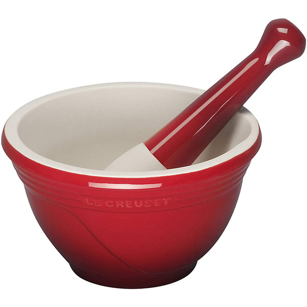 Le Creuset 10 oz. Mortar and Pestle Set - Cerise