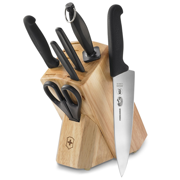 VICTORINOX FIBROX® PRO 7-PIECE HARDWOOD BLOCK SET