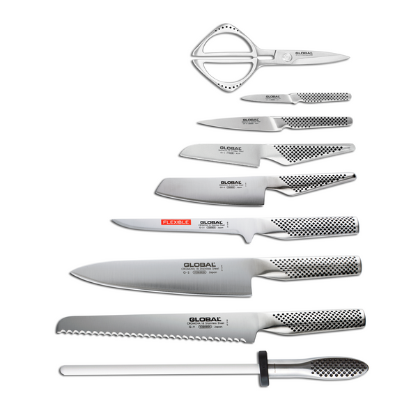 GLOBAL CLASSIC 10-PIECE KNIFE BLOCK SET