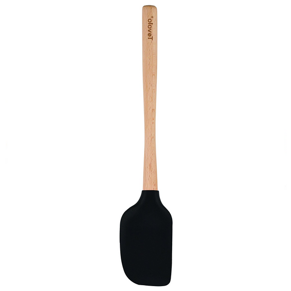 Tovolo Flex-Core Wood Handled Spatula - Midnight