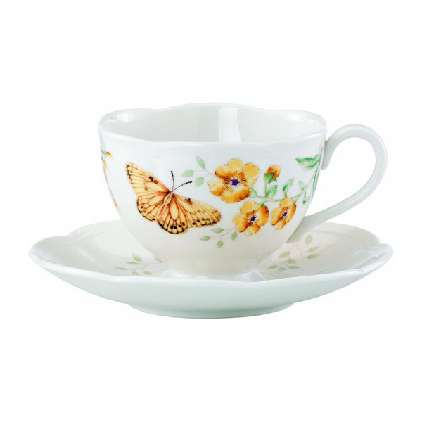 Lenox Butterfly Meadow Fritillary Cup and Saucer Set -