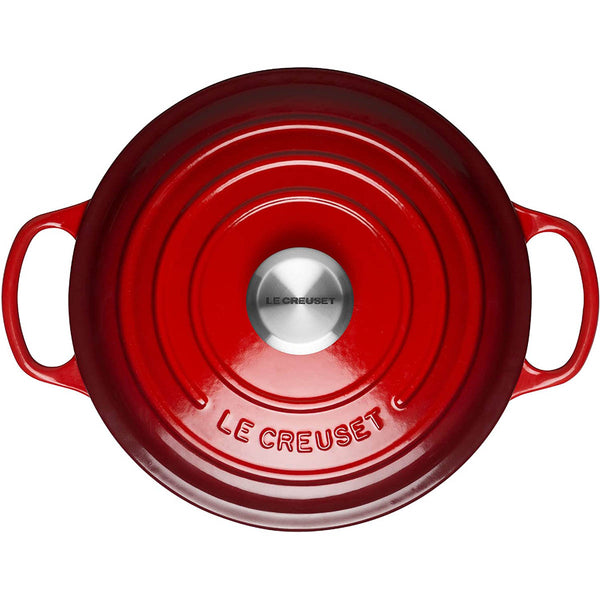 Le Creuset 9 qt. Signature Round Dutch Oven - Cerise