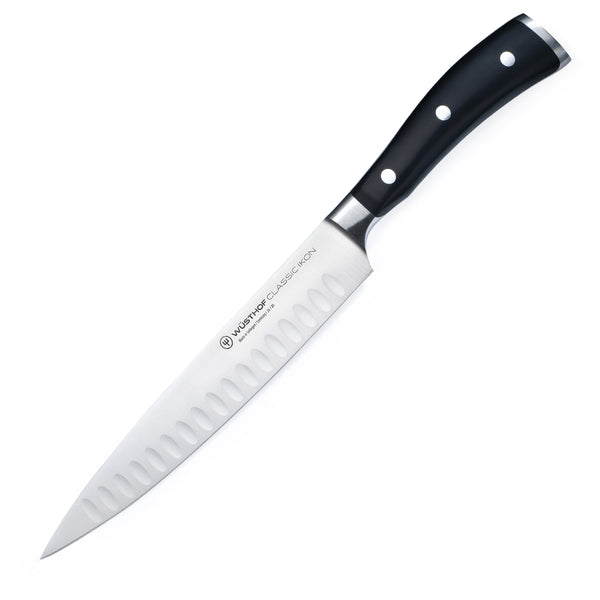 Wusthof Classic Ikon 9" Carving Knife, Hollow Edge