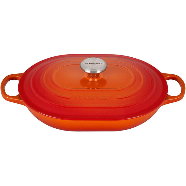Le Creuset 3.75 qt. Signature Oval Casserole - Flame
