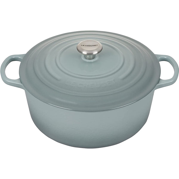 Le Creuset 7.25 qt. Signature Round Dutch Oven - Sea Salt