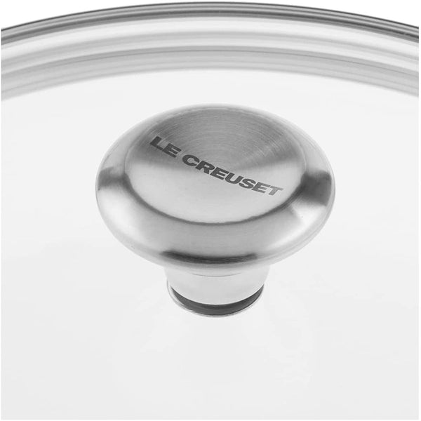 Le Creuset 11'' Glass Lid With Stainless Steel Knob