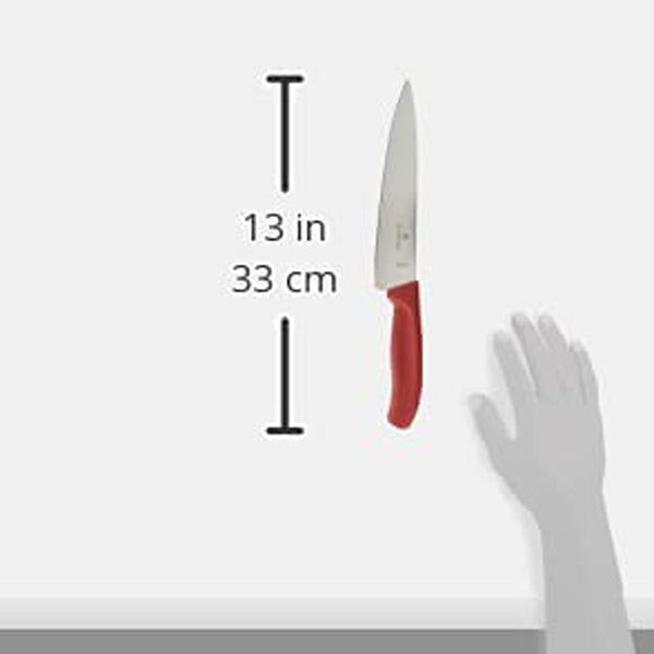 Victorinox Bread, Swiss Classic, 8.25" Serrated Blade, Red