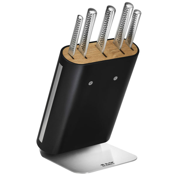 GLOBAL UKON 6-PIECE KNIFE BLOCK SET