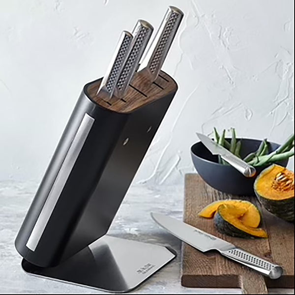 Global 7 Pc 7-Piece Hiro Knife Block Set