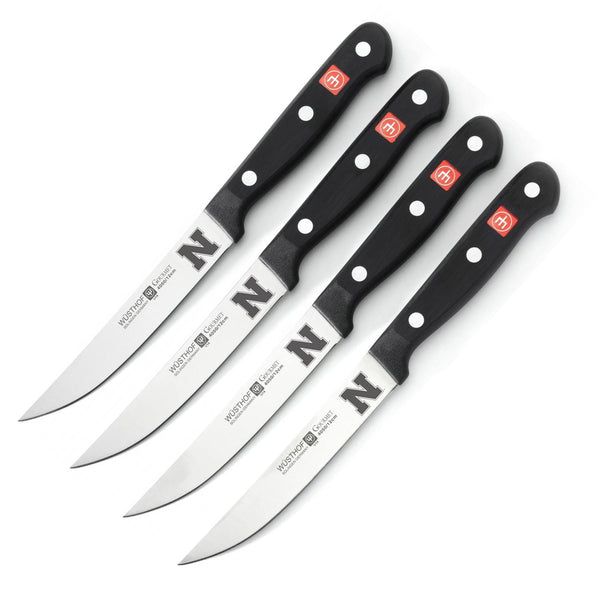 Wusthof Gourmet 4 Pc. Nebraska Steak Knife Set