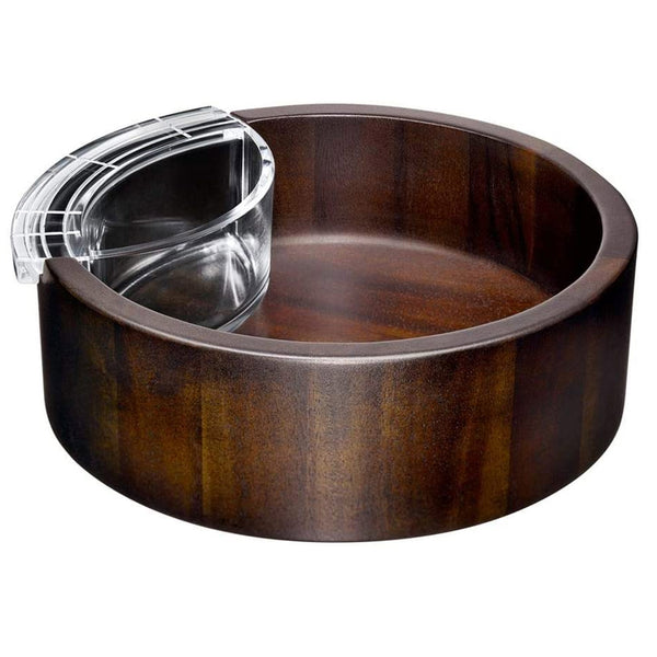 Orrefors Street Chip and Dip Bowl