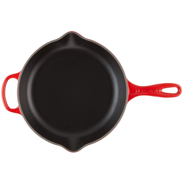 Le Creuset 10.25'' Signature Iron Handle Skillet - Cerise