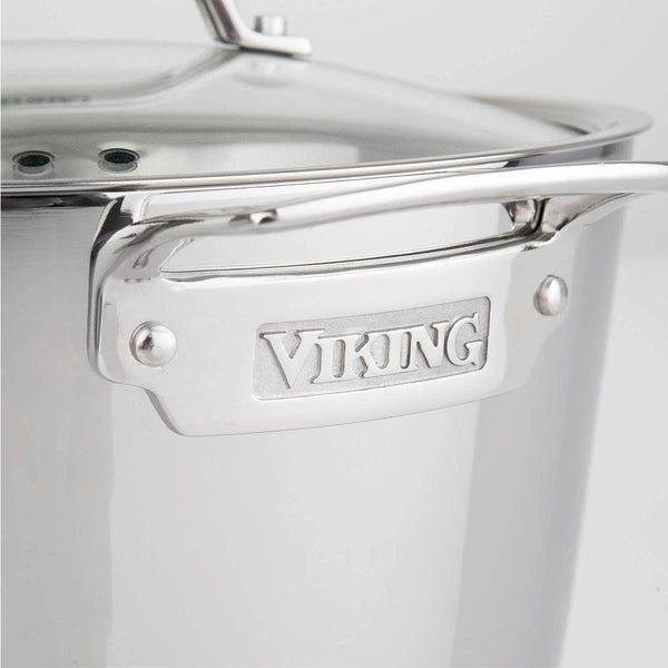 Viking Contemporary 3-Ply 3.4 Qt Soup Pot, Mirror Finish