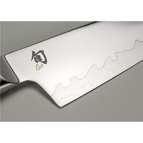 Shun Sora 6 Inch Chef Knife with 16-Degree, Composite Blade Technology NSF Certified, Lightweight and Durable Handcrafted in Japan, VB0723, Metallic