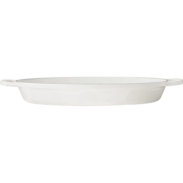 Le Creuset 3 qt. Signature Oval Baker - White